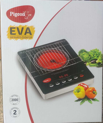 Pigeon by Stovekraft 2000 W Radiant Cooktop Touch Panel(Black, 15665)