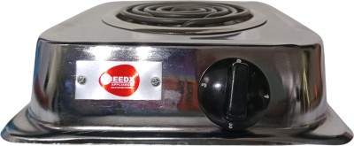 NEEDX 1250 W Radiant Cooktop Push Button(Silver, Cooking Heater Coil Hot Plate)