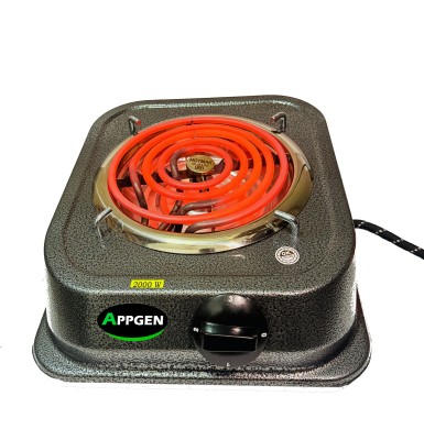 APPGEN 2000 W Induction Cooktop Push Button(Multicolor, 2000W G Coil Hot Plate I Induction Hotplate I Works with all Utensils)