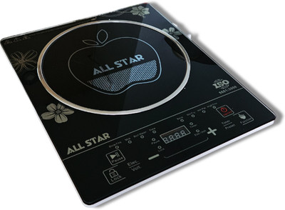 All Star 2000 W Induction Cooktop Touch Panel(Black, KITCHEN QUEEN Premium 2000W Infrared Induction Stove)