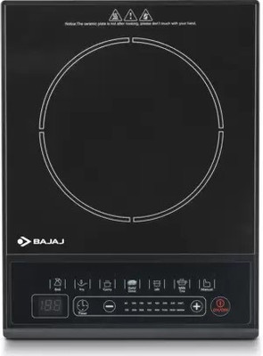 BAJAJ 1600 W Induction Cooktop Push Button(Black, ICX NEO Induction Cooktop (Black, Push Button))