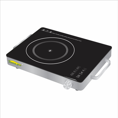 Home-pro 2000 W Induction Cooktop Touch Panel(Black, Infrered Induction CookTop Electric With Touch Panel 2000W (Sliver, Touch Panel))