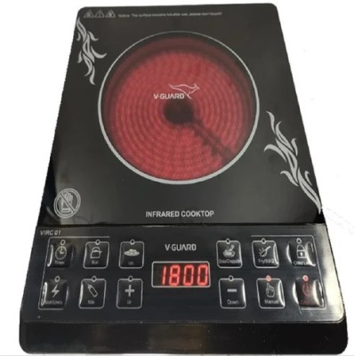 V-Guard 2000 W Induction Cooktop Push Button(Black, VIRC 01)