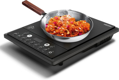 MILTON 2100 W Induction Cooktop Touch Panel(Black, Elio 21.0)