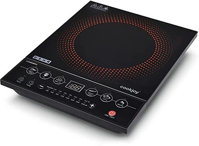 USHA 2000 W Induction Cooktop Push Button(Black, CJ2000WPC)