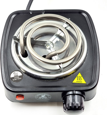 al-afandi 500 W Radiant Cooktop Jog Dial(Black, 500W_Black Small Size Cooktop Hotplate G-Coil Heater Charcoal Burner Stove)