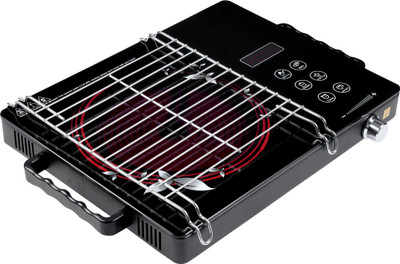 WeGREET 2000 w Radiant Cooktop Touch Panel, Jog Dial, Push Button(Black, Infrared Induction 2000 Watt (All Utensil use-able))