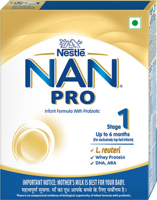 Nestle Nan Pro Infant Formula with Probiotic, Stage 1(400 g, Upto 6 Months)