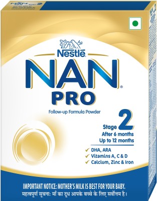 Nestle Nan Pro 2 Follow-up Formula Powder, Stage 2 From 6 to 12 Months(400 g, 6+ Months)
