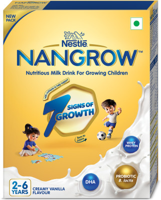 Nestle Nangrow Nutritious Milk drink, Creamy Vanilla Flavor,(400 g)