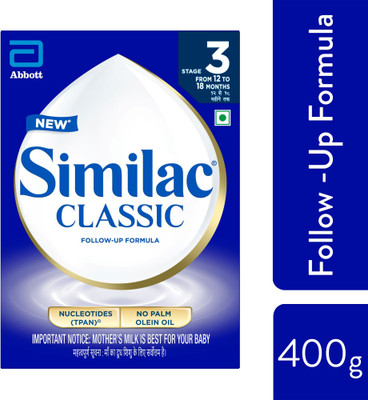 SIMILAC Classic Stage 3 Follow-Up Formula (12 to 18 months)(400 g, 12+ Months)