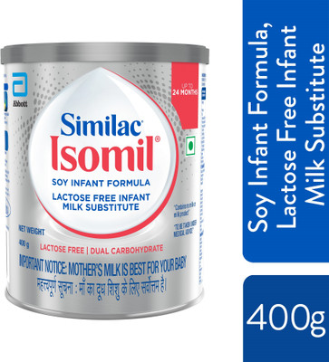 SIMILAC Isomil Lactose Free Infant Formula (Up to 24 months)(400 g, Upto 24 Months)