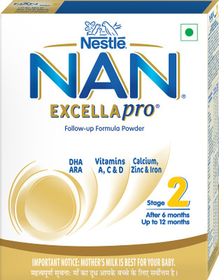 Nestle Nan Excella Pro 2 Powder Follow up Formula (After 6 months upto 12 months)(400 g, 6+ Months)