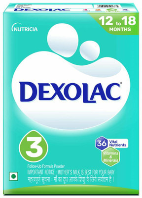 DEXOLAC Stage 3 Follow Up infant milk formula Powder for Babies(400 g, 12+ Months)