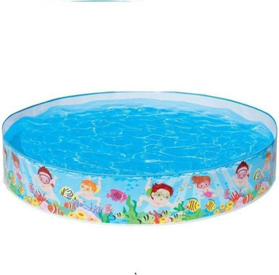 Tinybloom Swim Luxury LoungeTinybloom2220 Inflatable Swimming Pool(Multicolor)