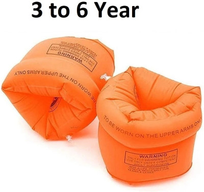 REVATAKG Inflatable PVC 1 Pair Floating Inflatable Arm Bands, Swimming for Kids and Adult Inflatable Arm Floating Bands(Multicolor)