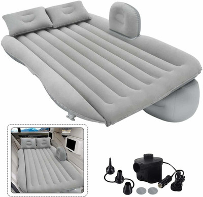 Techtest SP Inflatablebed car bed 41 Inflatable Sofa/ Chair(Grey)