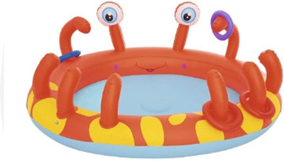 Tiny Tales Play Center Crab Children's Pool 165x150xH63 cm Multicolor Inflatable Swimming Pool(Multicolor)