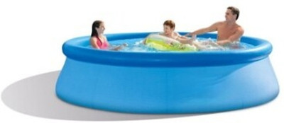Intelligent Intex Easy Set Pool, Blue (12Ft) With Free Pump Inflatable Swimming Pool(Multicolor)