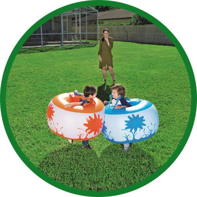 KinderTales BONK (IND*02) OUT BUMPER SET Inflatable Hoppers & Bouncer(Multicolor)