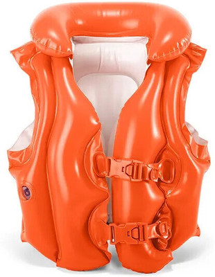 SSCollection Inflatable Swimming Children Life Safety Jacket Swim Floating Suit Inflatable Swimming Vests(Multicolor)