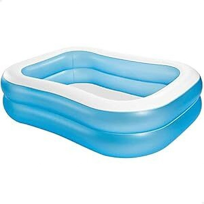 Tiny Tales Intex Swim Centre Family Pool, Blue With Free Pump Inflatable Swimming Pool(Multicolor)