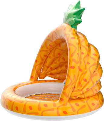 Intelligent Inflatable (IND*81) children's pool with canopy Pineapple INTEX 58414 Inflatable Swimming Pool(Multicolor)