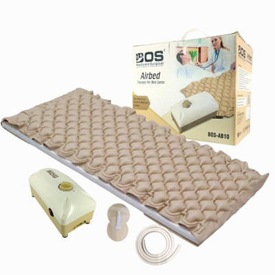 Bos Medicare Surgical Air Bed Anti-Decubitus Mattress with Pump Polyester 1 Seater Inflatable Sofa(Color - Skin, Pre-assembled)