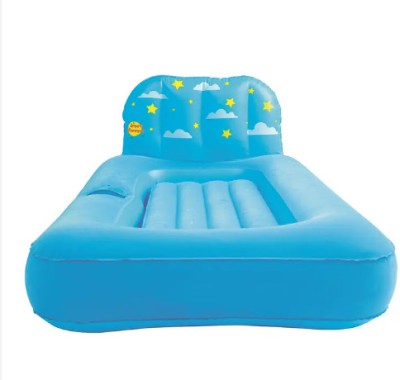 Intelligent Inflatable (IND*79) Air Beds for sale Vinyl 1 Seater Inflatable Sofa(Color - Blue, DIY(Do-It-Yourself))