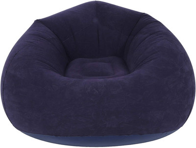 PAVITYAKSH SPHERICAL SOFA PVC 2 Seater Inflatable Sofa(Color - BLUE, DIY(Do-It-Yourself))