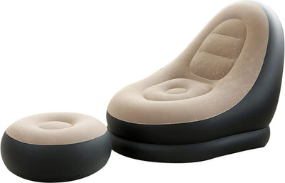 PAVITYAKSH Inflatable Relaxing Comfortable Chair Sofa PU Leatherette 2 Seater Inflatable Sofa(Color - MULTI, DIY(Do-It-Yourself))