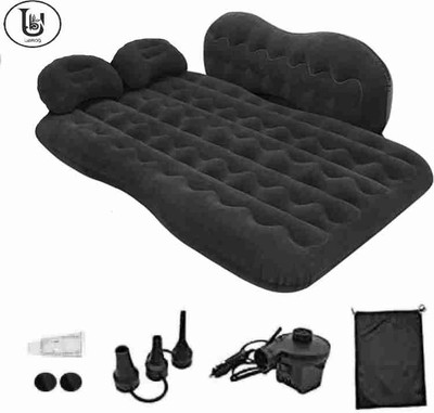 UBRON Car Inflatable Sofa With 2 pillow and Air pump Use For Travelling Leatherette 2 Seater Inflatable Sofa(Color - MULTI, DIY(Do-It-Yourself))