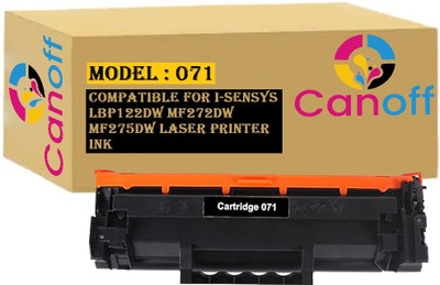 canoff 071 Toner Cartridge Black for i-SENSYS LBP122dw MF272dw MF275dw Series Printer Black Ink Toner