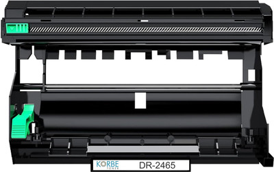 korbe DR-2465 Compatible for Brother Printer DCP-L2351DW , DCP-L2531DW Black Ink Cartridge