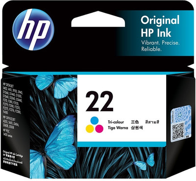 HP 22 Tri-Color Ink Cartridge