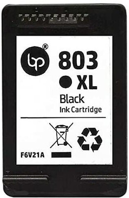 blue power 803 803/F6V23AA 1112, 1111, 2131, 2132 Black Ink Cartridge