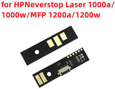 HipponixTech Chip 104A/W1104A Drum Unit CHIP with HP Neverstop 1000a/1000w/1200a /1200w Black + Tri Color Combo Pack Ink Cartridge