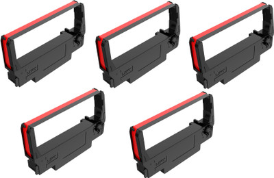 vavia Ep ERC 38 Black and Red Catridge Ribbon Pack 5 pcs Red Ink Cartridge