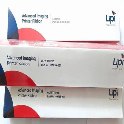lipi PR2 RIBBON CARTRIDGE (0.6cm x 15m) Black Ink Toner