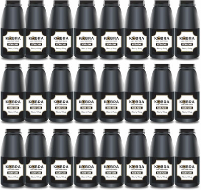 PRODOT Kobra 1249 Compatible with HP 12A, & Canon 303 Toner Cartridges(140g,Pack of 24) Black Ink Toner Powder