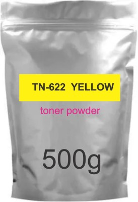 vevo toner cartridge TN-622 (Yellow 500.Gm) Toner Powder Compatible f Yellow Ink Toner Powder