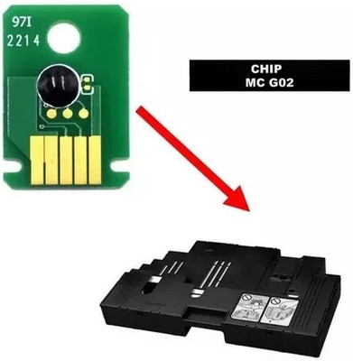 vavia Maintenance Chip GM2070/2020/3020/G560/G570 MC-G02 Black Ink Cartridge
