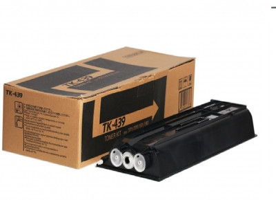 FTC TK-439 Black Toner Cartridge Compatible with 180/181/220/221 Black Ink Toner