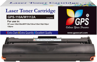 GPS Colour Your Dreams Hp 110A / W1112A Comptible Toner Cartridge Black Ink Toner