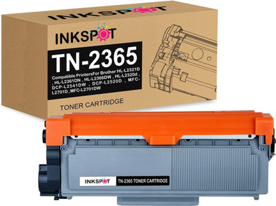 Inkspot TN 2365 for Brother TN-2365 Toner Cartridge Compatible for Brother DCP-L2541DW Black Ink Cartridge