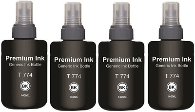 HYNEAR premium ink Refill T7741 Compatible for Epson M100 ,M105 ,M200 ,M205 ,L655,L1455 Black Ink Bottle