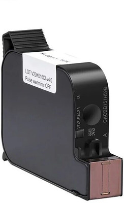 InkWell Solvent based ink for Handheld Inkjet Printer Black Ink Cartridge