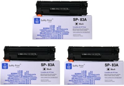 softly print 83a Cf283a Toner Black Ink Toner