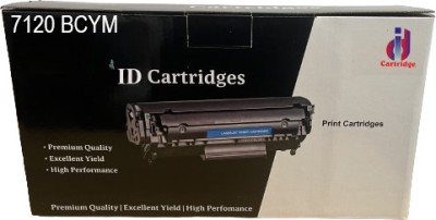 ID Cartridge 7120 Toner Cartridge Black + Tri Color Combo Pack Ink Toner
