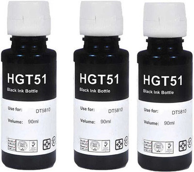 Maamo Deskjet GT Series, Smart Tank Series, Ink Tank Wireless Series, Pack of 4 Black + Tri Color Combo Pack Ink Cartridge